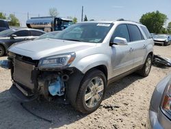 Salvage cars for sale at Lansing, MI auction: 2017 GMC Acadia Limited SLT-2