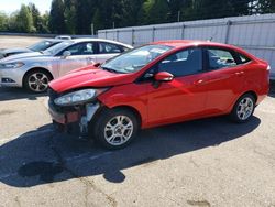 Salvage cars for sale at Arlington, WA auction: 2015 Ford Fiesta SE