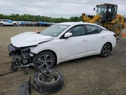 Salvage cars for sale from Copart Windsor, NJ: 2021 Nissan Sentra SV