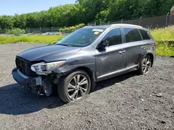 Salvage cars for sale at Finksburg, MD auction: 2013 Infiniti JX35