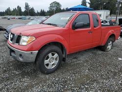 Nissan Vehiculos salvage en venta: 2005 Nissan Frontier King Cab LE