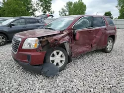 Salvage cars for sale at Wayland, MI auction: 2016 GMC Terrain SLE