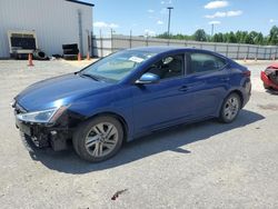 Salvage cars for sale at Lumberton, NC auction: 2020 Hyundai Elantra SEL