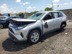 Salvage cars for sale at Homestead, FL auction: 2022 Toyota Rav4 LE