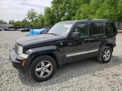 Salvage cars for sale at Waldorf, MD auction: 2010 Jeep Liberty Limited