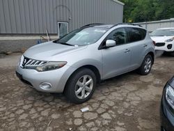 Salvage cars for sale from Copart West Mifflin, PA: 2009 Nissan Murano S