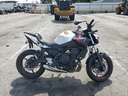 Salvage Motorcycles for sale at auction: 2023 Kawasaki ER650 P