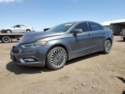 Salvage Cars with No Bids Yet For Sale at auction: 2017 Ford Fusion SE