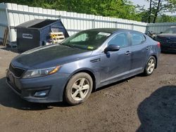 Salvage cars for sale at Center Rutland, VT auction: 2015 KIA Optima LX