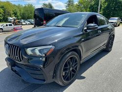 Salvage cars for sale at North Billerica, MA auction: 2021 Mercedes-Benz GLE Coupe AMG 53 4matic