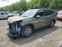 Salvage cars for sale at Marlboro, NY auction: 2024 Subaru Forester Premium