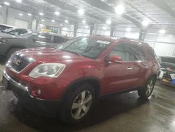 Salvage cars for sale from Copart Ham Lake, MN: 2012 GMC Acadia SLT-1