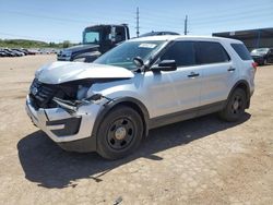 Ford salvage cars for sale: 2017 Ford Explorer Police Interceptor