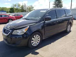 Salvage cars for sale at Ham Lake, MN auction: 2012 Volkswagen Routan SEL