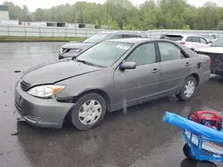 Salvage cars for sale at Assonet, MA auction: 2003 Toyota Camry LE