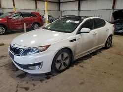 Salvage cars for sale from Copart Pennsburg, PA: 2013 KIA Optima Hybrid