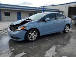 Salvage cars for sale from Copart Fort Pierce, FL: 2012 Honda Civic EX