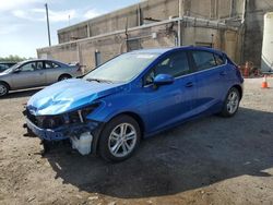 Chevrolet salvage cars for sale: 2017 Chevrolet Cruze LT