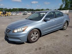 Salvage cars for sale at Dunn, NC auction: 2012 Honda Accord LXP
