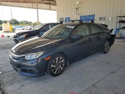 Salvage cars for sale at Homestead, FL auction: 2017 Honda Civic EX