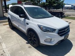 Salvage cars for sale at San Antonio, TX auction: 2018 Ford Escape SE