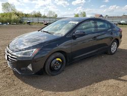 Salvage cars for sale at Columbia Station, OH auction: 2020 Hyundai Elantra SE