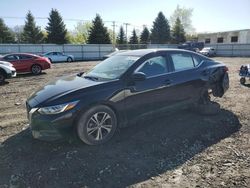 Salvage cars for sale at Albany, NY auction: 2022 Nissan Sentra SV