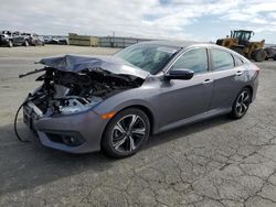 Salvage cars for sale at Martinez, CA auction: 2016 Honda Civic Touring