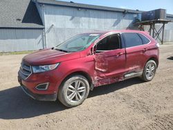 Salvage cars for sale at Davison, MI auction: 2016 Ford Edge SEL