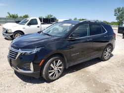 Salvage cars for sale from Copart Kansas City, KS: 2023 Chevrolet Equinox Premier