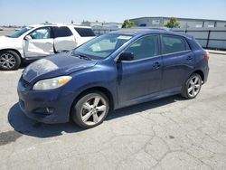 Salvage cars for sale from Copart Bakersfield, CA: 2010 Toyota Corolla Matrix S