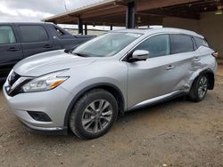 Salvage cars for sale at Tanner, AL auction: 2017 Nissan Murano S