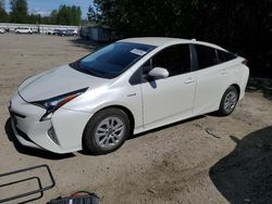 Toyota salvage cars for sale: 2018 Toyota Prius