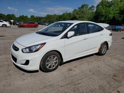 Salvage cars for sale at Ellwood City, PA auction: 2013 Hyundai Accent GLS