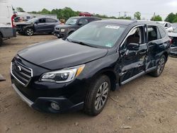 Salvage cars for sale at Hillsborough, NJ auction: 2017 Subaru Outback Touring