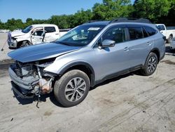 Salvage cars for sale from Copart Ellwood City, PA: 2022 Subaru Outback Premium