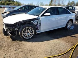 Salvage cars for sale at Bowmanville, ON auction: 2015 Audi A4 Premium