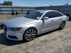 Audi A6 Prestige salvage cars for sale: 2013 Audi A6 Prestige