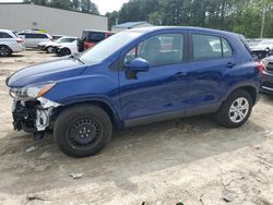 Chevrolet salvage cars for sale: 2017 Chevrolet Trax LS