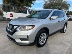 Salvage cars for sale at Opa Locka, FL auction: 2017 Nissan Rogue S