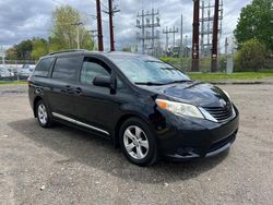 Salvage cars for sale at Candia, NH auction: 2015 Toyota Sienna LE
