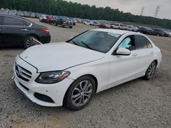 Salvage cars for sale at Memphis, TN auction: 2015 Mercedes-Benz C300