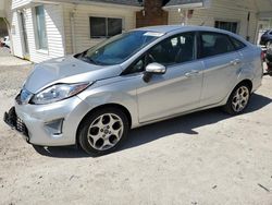 Salvage cars for sale at Northfield, OH auction: 2012 Ford Fiesta SEL