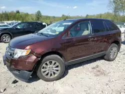 Salvage cars for sale at Candia, NH auction: 2010 Ford Edge SEL