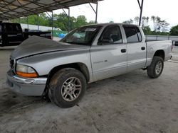 Vehiculos salvage en venta de Copart Cartersville, GA: 2001 Dodge Dakota Quattro