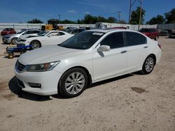 Salvage cars for sale from Copart Oklahoma City, OK: 2013 Honda Accord EXL