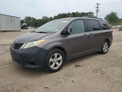 Salvage cars for sale at Greenwell Springs, LA auction: 2013 Toyota Sienna LE