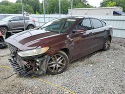 Salvage cars for sale at Augusta, GA auction: 2013 Ford Fusion SE