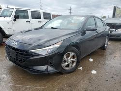 Salvage cars for sale at Chicago Heights, IL auction: 2021 Hyundai Elantra SE