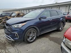 Vehiculos salvage en venta de Copart Louisville, KY: 2018 Hyundai Santa FE SE Ultimate